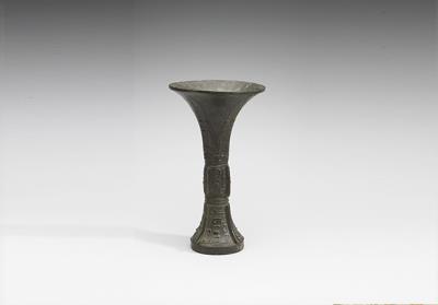 图片[2]-Gu wine vessel  with inscription “Ya fu yi chang mo”, late Shang dynasty, c. 13th-11th century BCE-China Archive
